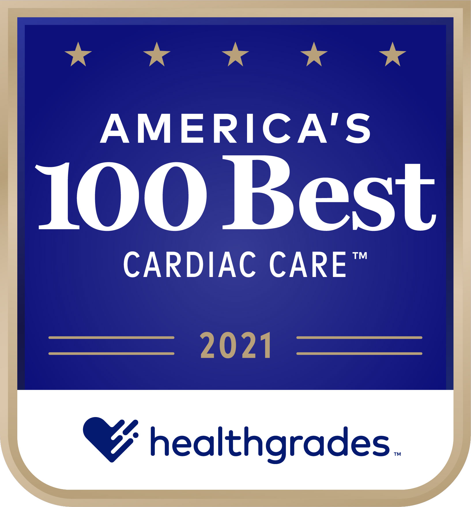 Healthgrades America's 100 Best Cardiac Care 2021